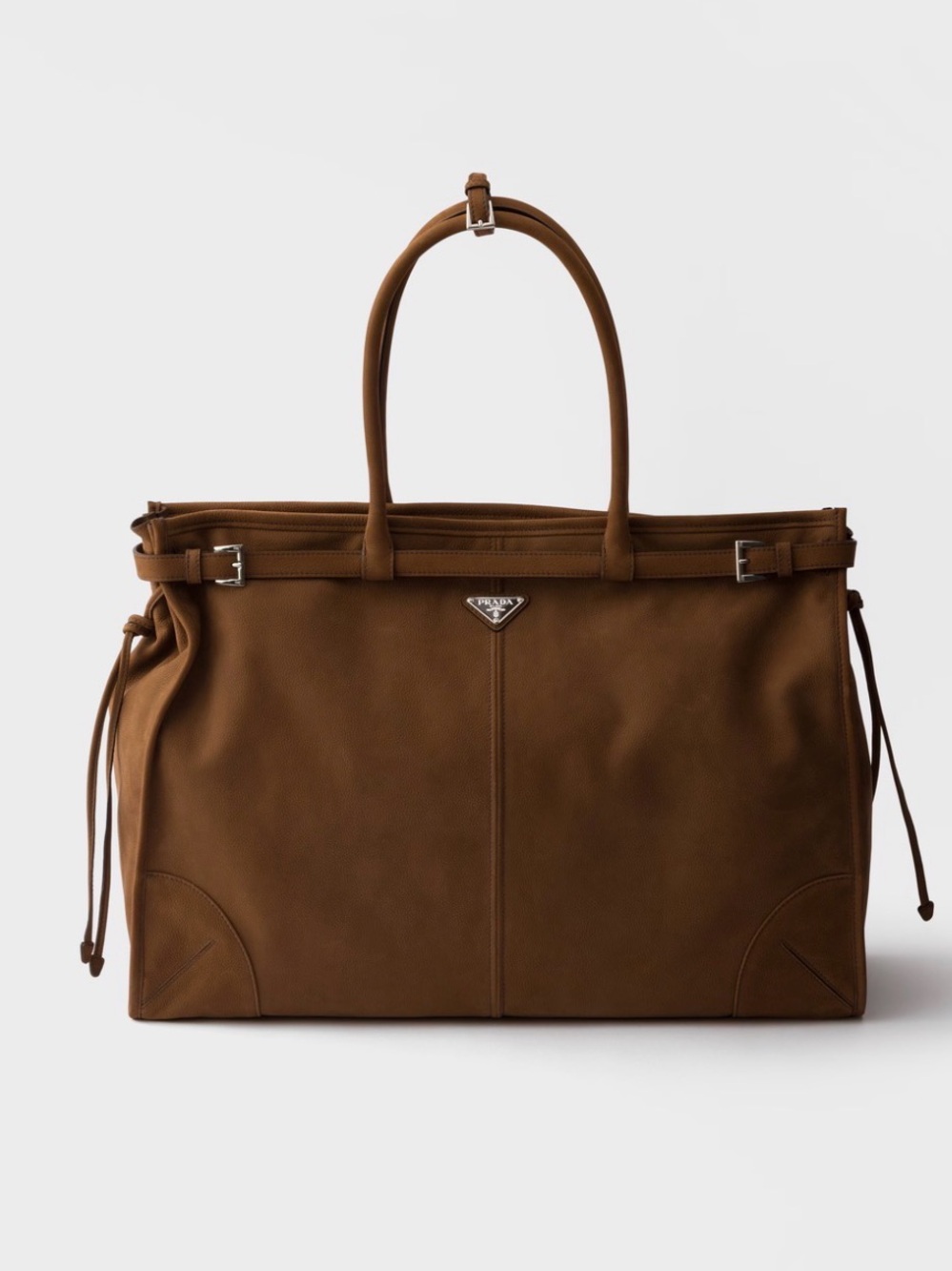 Prada Bonnie XL bag in Nubuck leather
